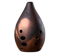 Ceramic Ocarina,Ocarina Alto C, Holes Xun Instrument Ceramic Ocarina Ancient Music Instrument for Beginners Artists Performers(Color C 14x8.5cm)