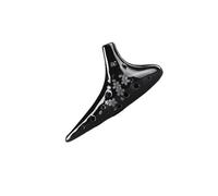 Ceramic Ocarina Ocarina Instrument 12 Hole Professional Ocarina Instrument 12 Hole Ac Ocarina Twelve Hole Ocarina Black Pottery(SC3)