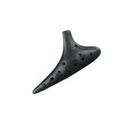 Ceramic Ocarina Ocarina Instrument 12 Hole Professional Ocarina Instrument 12 Hole Ac Ocarina Twelve Hole Ocarina Black Pottery(SC1)