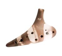Ceramic Ocarina Unglazed 12-hole Ocarina Mid-range AC Professional Performance-level Ocarina High-range SC/SF Ocarina(SF)