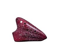 Ceramic Ocarinas 16 Holes Alto C Key AC Triple Ocarina Professional Musical Instruments Ocarina For Beginner Students (Color : Style 8)
