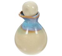 Ceramic Oil Bottle for Essential Oil Storage, White Porcelain Spa