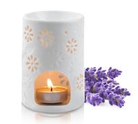 Ceramic Oil Burner Wax Melt Burner, 12 * 8 * 8cm Aromatherapy Essential Oil Diffuser Candle Holder Ceramic Aroma Burners Assorted Wax Warm Aromatherapy Holder Candle Scented Diffuser for Home Decor