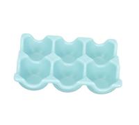 Ceramic Organizer with Slots Holder Egg Tray 6 Grid Refrigerator