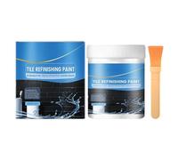 Ceramic Paint Kit - Bathtub Coating Paste 8x9cm, Tile Repair Cream | Bathroom Fixture Refinishing Waterproof Sealing Formula, Porcelain Counter Cabinet Toilet Crack Restoration Compound for Da