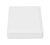 Ceramic Paint Palette,Ceramic Paint Pallets 12 Wells Dustproof Practical Pure Color White for Artists for Home