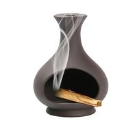 Ceramic Palos Santo Holder, Multifunctional Santo Smudge Bowl, Ceramic Incense Burner Holder, Home Decor Smudge Bowl Ash Catcher, for Home Temple Yoga Meditation Room, Fragrance Burning Stand