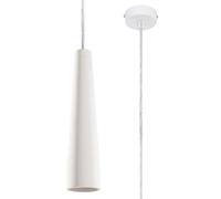 Sollux Lighting Electra Ceramic White 1 Light Classic Pendant Ceiling Light