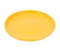 Ceramic Pet Feeding Bowl Large Capacity Yellow for Cats Dogs