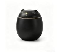 Ceramic Pet Urn Cat Features A Paw Print Cremation Cat-shaped Design Small Urns Ashes Good Sealing Perfect Commemorating Cats And Displaying At Home