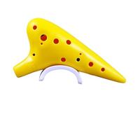 Ceramic Piccolo The AC Tuned Alto Ocarina Is Suitable For Music Lovers And Beginners(Yellow)