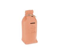 Ceramic Piggy Bank with Rough Sack Shape 25 cm