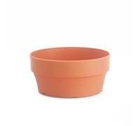 Ceramic Plant Pot,Plastic Terracotta Vase with Drainage Holes,Large Caliber Plant Flower Pot,Succulent Cactus Plant Containers for Home Garden(18cm)