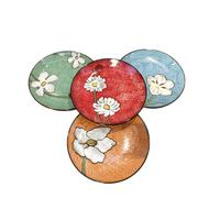 Ceramic Plates For Kitchen, 11 In - Plates Set of 4 - For Salad,Pizza,Bread, Sushi, Pasta,Appetizer, Serving etc - Dishwasher, Microwave, and Oven Safe - For Breakfast, Lunch and Dinner (11 Inch)