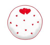 Ceramic Plates for Valentine's Day | Heart Pattern Dessert Dish | Celebrations Dessert Dish - for Couples Dinner Birthday Parties Romantic Evening at Home
