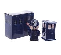 Ceramic Policeman & Police Box Salt & Pepper Set