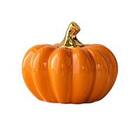 Ceramic Pumpkins Fashionable Halloween Decorations Home Decorations Modern Vacation Home Q Christmas Ornament (B, One Size)