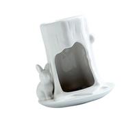 Ceramic Rabbit Scent Warmer Enjoy the scent evenly distributed in reading relaxation and home decoration