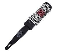 Ceramic Radial Hairbrush by Finelines - Medium Round Barrel Hair Brush - Eliminates Frizz and Flyaway Hairs - Protects Hair from Heat Using Our Thermochromic Technology