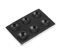 Ceramic Reaction Plate Well Plate 6 Hole White Porcelain