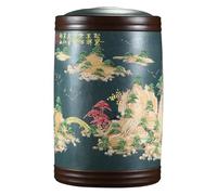 Ceramic Rice Container with Lid, Grain Dispenser Storage for Rice Soybeans Corn Flour Oatmeal, Easy Clean, Various Sizes