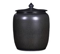 Ceramic Rice Containers with Lids, Airtight Kitchen Pantry Storage for Rice, Beans, Flour, Soybeans and Corn, 30 x 40 cm