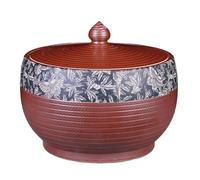 Ceramic Rice Storage Container with Lid, Large Rice Jar for Kitchen and Pantry, Holds Up to 10KG