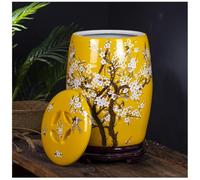 Ceramic Rice Storage Jar with Lid, Sealed Container for Storing Flour, Sugar, Baked Goods, Large Capacity, Kitchen Essential