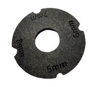 Ceramic Rim Shaper 5mm/6mm/7mm/8mm. This Compact, Essential Tool for Compact Edge Shaping Creates Smooth, Uniform Rims for Mugs And Bowls.