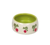 Ceramic rodent bowls Nobby Pet Radish
