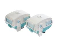 Fun Ceramic Caravan Design Salt and Pepper Set