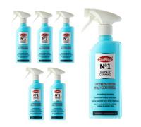 Ceramic Sio2 Wax Carplan No.1 Super Ceramic Polymer Paint Protection 600Ml X6