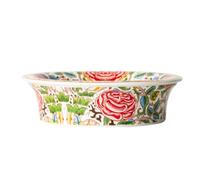 Ceramic Soap Container Handpainted Holder for Home Artistic Lookings Bathroom Decorative Accessories Bathroom Accessory