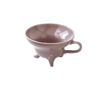 Ceramic Solid Color Coffee Cup,Appearance Level Cup Household Flower Tea Mug Milk Afternoon Tea Cup(Pink)