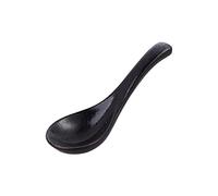 Ceramic Soup Spoons,Japanese Style Teaspoon,Kitchen Rice Spoons,Retro Serving Spoons,Porcelain Asian Dining Spoon(D)