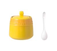 Ceramic Spice Jar,Condiment Storage Container,Sugar Pot with Lid,Kitchen Seasoning Box,Seasoning Storage Jar