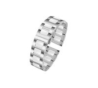 Ceramic Steel Watch Band Fit for Huawei Watch GT5 41mm 46mm PRO 42mm/Ultimate Men Women Watch Strap(Steel White 1,For GT5 41mm)