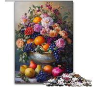 Ceramic Still Life Adult Jigsaw Puzzles 1000 Pieces, Staycation Kill Time Every Piece Is Unique - Challenging Family Fun Game (size 26x38cm)