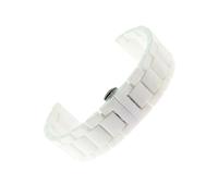 Ceramic Strap 14 15 16 17 18 19 20 22 Mm Bracelet Sport Watchbands Belt(WHITE,15mm)