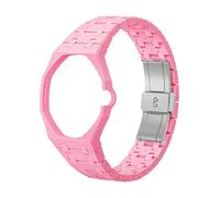 Ceramic Strap Compatible with Swa-tch Ro-yal Pop, Watch Case Strap for Swa-tch x AP Ro-yal Pop for Men Women Watches Replacement, Waterproof Comfortable Wristband