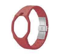 Ceramic Strap Compatible with Swa-tch Ro-yal Pop, Watch Case Strap for Swa-tch x AP Ro-yal Pop for Men Women Watches Replacement, Waterproof Comfortable Wristband