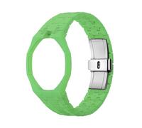 Ceramic Strap Compatible with Swa-tch Ro-yal Pop, Watch Case Strap for Swa-tch x AP Ro-yal Pop for Men Women Watches Replacement, Waterproof Comfortable Wristband