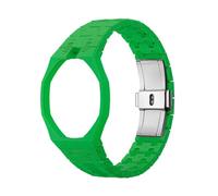 Ceramic Strap Compatible with Swa-tch Ro-yal Pop, Watch Case Strap for Swa-tch x AP Ro-yal Pop for Men Women Watches Replacement, Waterproof Comfortable Wristband