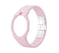 Ceramic Strap Compatible with Swa-tch Ro-yal Pop, Watch Case Strap for Swa-tch x AP Ro-yal Pop for Men Women Watches Replacement, Waterproof Comfortable Wristband