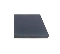 Ceramic Substrate Sheet Silicon Carbide Ceramic Sheet, SIC Plates Structural Stability, Square 1pc(50x50x1mm)