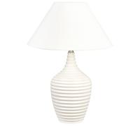 Ceramic Table Lamp Beige CELESTE