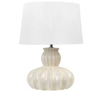 Ceramic Table Lamp Beige MALABUKA
