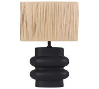 Ceramic Table Lamp Black JUDY