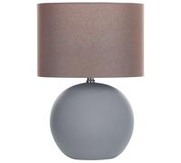 Ceramic Table Lamp Grey AREOSO