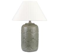 Ceramic Table Lamp Grey MUSSEL